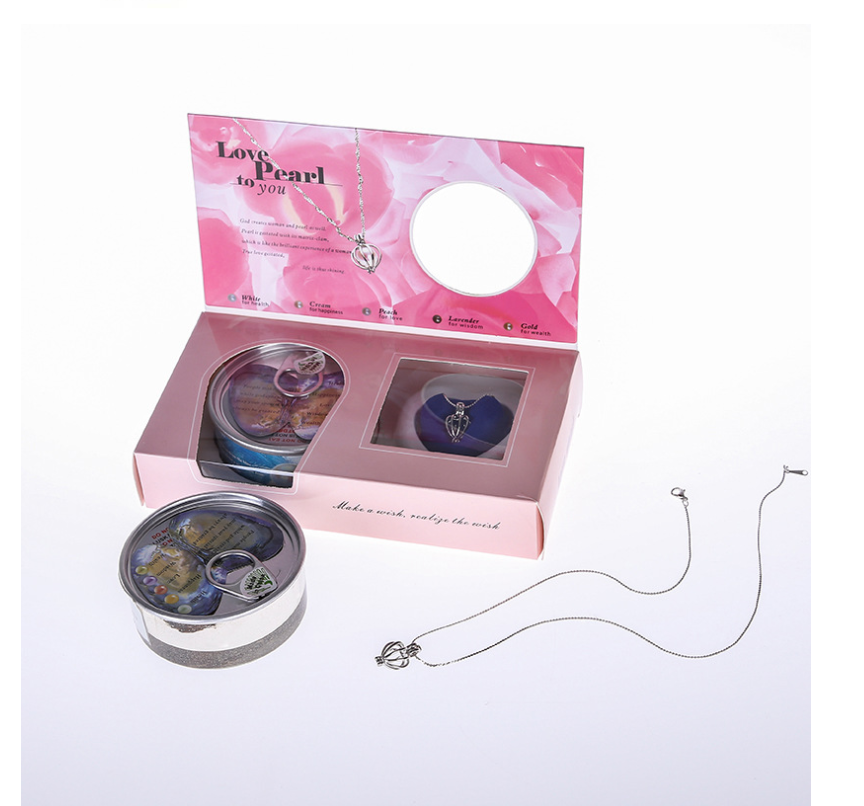 Pearl Jewellery Gift Box – Freshwater Necklace with Wish Pearl