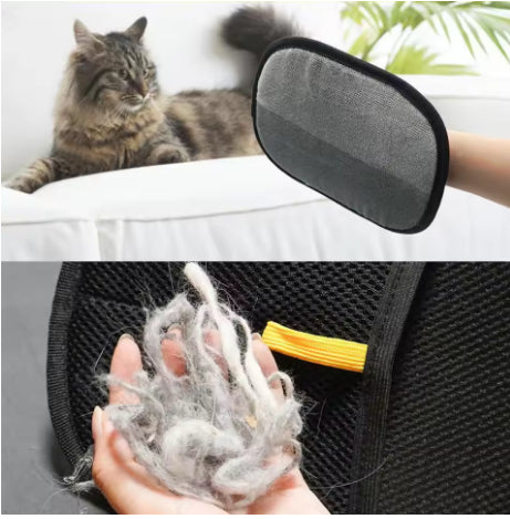 Pet Hair Remover Glove – Remove Fur from Sofas, Clothes & Cars