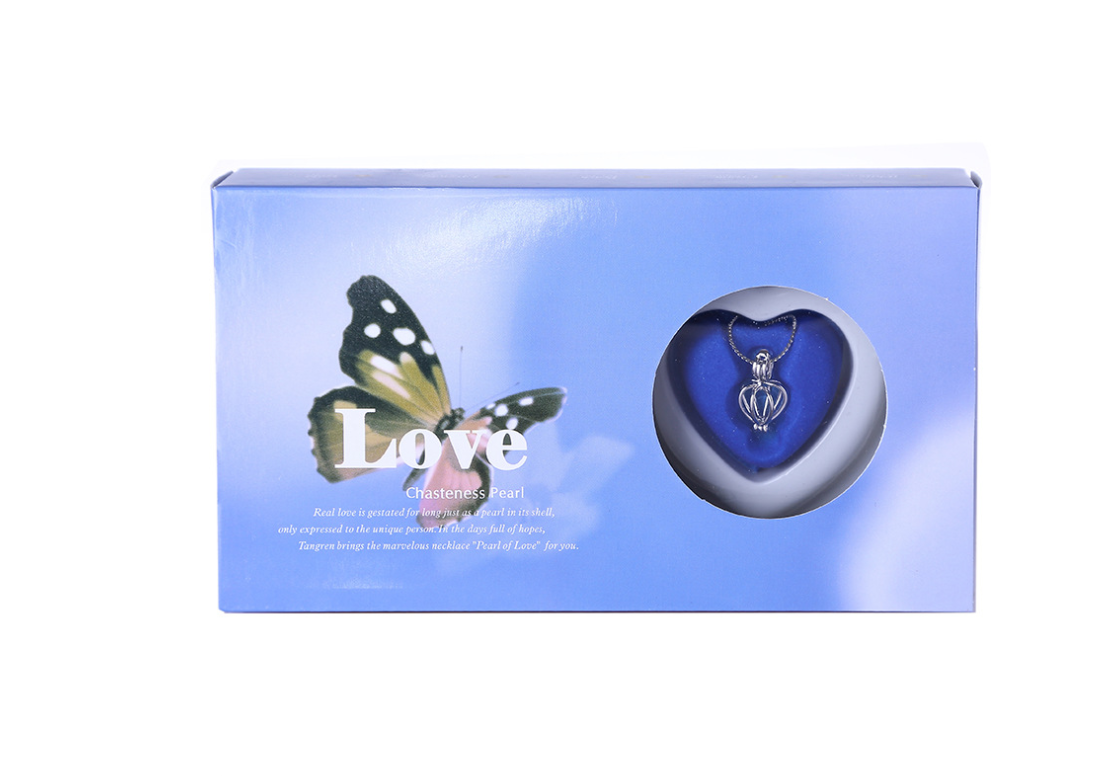 Pearl Jewellery Gift Box – Freshwater Necklace with Wish Pearl