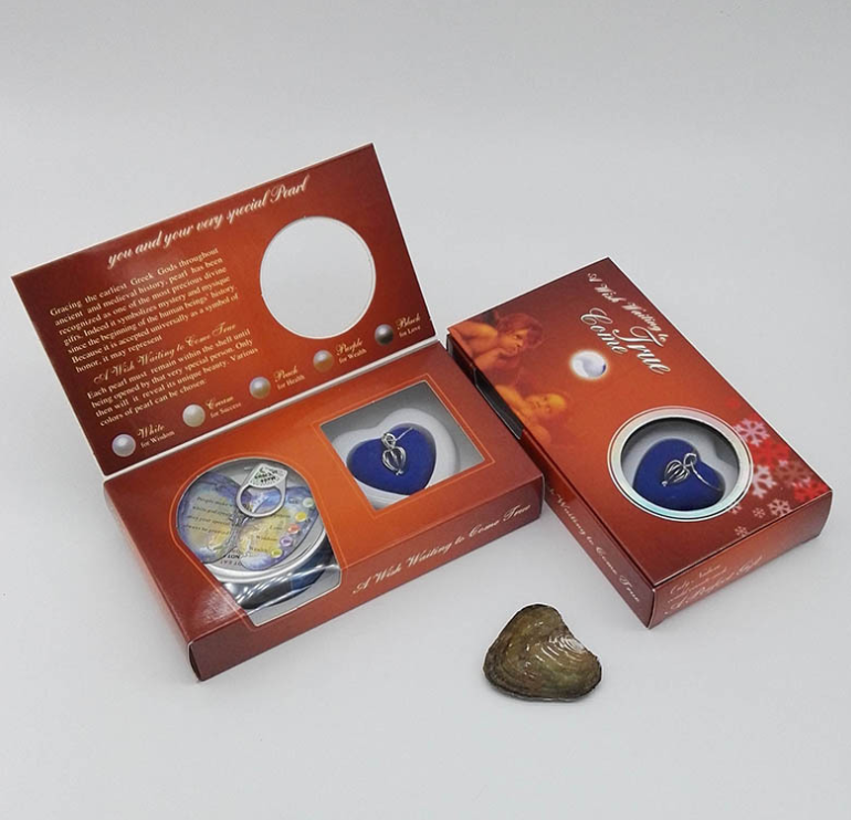 Pearl Jewellery Gift Box – Freshwater Necklace with Wish Pearl