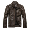 Men's Fleece Lined Leather Jacket