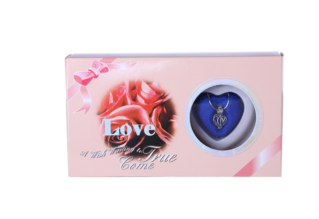 Pearl Jewellery Gift Box – Freshwater Necklace with Wish Pearl