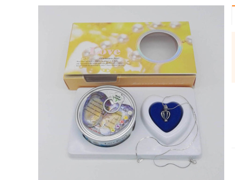 Pearl Jewellery Gift Box – Freshwater Necklace with Wish Pearl
