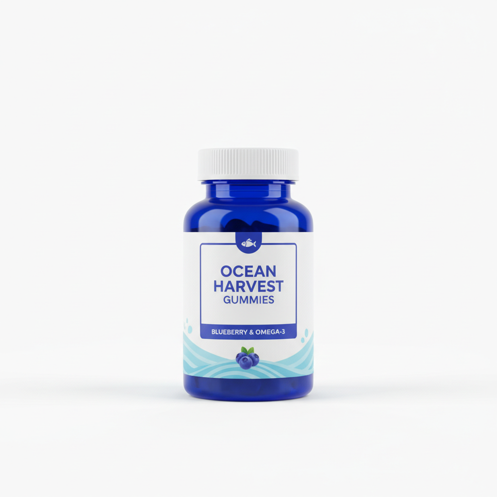 Calm Boost Ashwagandha Gummies bottle on white background